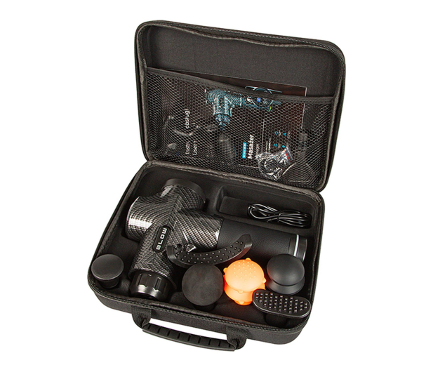 BLOW Pistolet do masażu Wave 4000 + 10 końcówek + walizka - 1544344 - zdjęcie 6